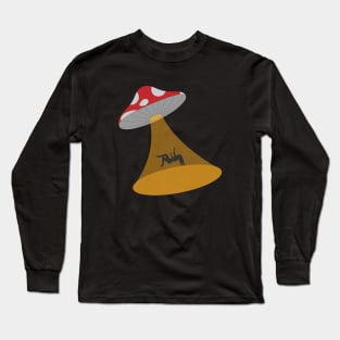 Mushroom UFO Long Sleeve T-Shirt